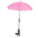 thumbnail image 4 of Sombrilla para cochecito, silla de playa, sombrillas para exteriores, multiusos, portátil, para exteriores Rosa, 4 of 9