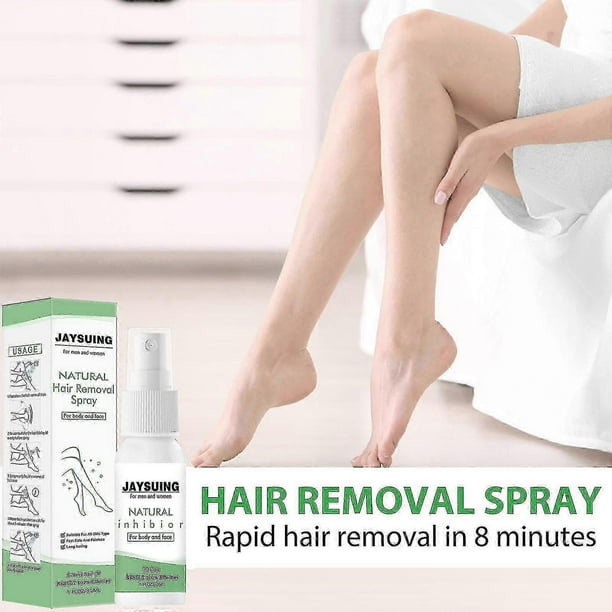 Jaysuing Hair Removal Spray Armpit Leg Hair Smooth and Delicate Cleaning Care Foam Gentle Hair Removal Spray BF |