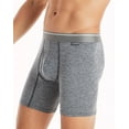 thumbnail image 4 of Hanes Ultimate Men's Breathable Stretch Boxer Briefs Pack, 3-Pack Assorted M, 4 of 7