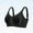Black, variant on Wireless Bralette for Women Lounge Underwear for Sleep Solid Color Seamless Push Up Support Bras with Removable Pads, 36A, Light Blue