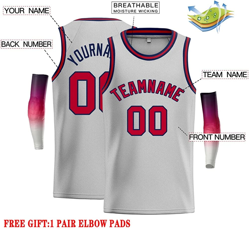  Custom Basketball Jersey 90’s Hip Hop Stitched & Printed  Letters Number, Sports Jerseys for Men/Boy : Clothing, Shoes & Jewelry