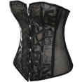 thumbnail image 2 of Women Bustiers Corsets Multi-Style Overbust Waist Cinching Plus Costume Tops for Christmas, 2 of 7