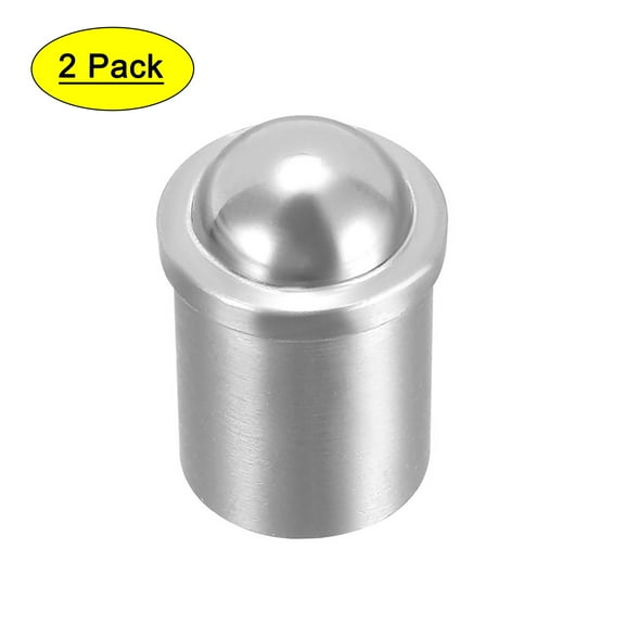 10mm Dia Closet Door Ball Catch Latch Catcher Stainless Steel 2Pack