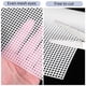 thumbnail image 4 of 6 láminas de lona de plástico transparente, hojas de malla en blanco, hojas de bordado para manualidades, para tejer y hacer crochet., 4 of 7