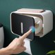 thumbnail image 3 of Soporte de Inodoro de Pared Sin Taladro, Organizador de Papel Higiénico Impermeable para Baño/Inodoro, Diseño Antioxidante Que Ahorra Espacio, 3 of 5