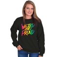thumbnail image 3 of Weird Proud LGBTQ Pride Funny Cool Sweatshirt for Men or Women Brisco Brands L, 3 of 6
