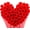 Red, variant on 50pcs Heart Shaped Pink Straws 8mm Individually Wrapped Disposable Drinking Straws for Galentine's Brunches,Cocktail, Birthday Parties, Pastel Weddings & Bridal Shower Decorations