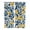 Yellow Blue Beige, variant on Lemon Kitchen Curtains 84 Inch Length, Watercolor Yellow Blue Fruit Branch Flower Grommet Top Bedroom Living Room Curtains, Light Filtering Cafe Curtain Drapes 2 Panels Set 84''x84''