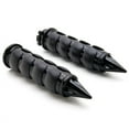 thumbnail image 1 of Krator Motorcycle Hand Grips 1 Inch Handlebar Bars Pair Compatible with Harley Davidson Police FLHP, 1 of 4