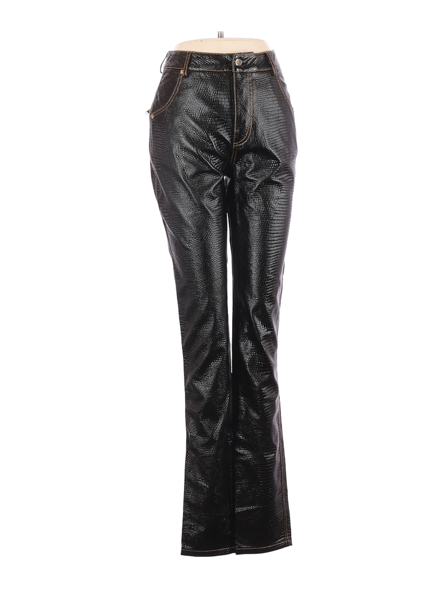 Tiger Mist - Pre-Owned Tiger Mist Women's Size S Faux Leather Pants ...