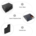 thumbnail image 3 of UPOUART 10Pcs Compact Black Game Card Holder Case Sturdy PP Material for Game Disc Storage, 3 of 8