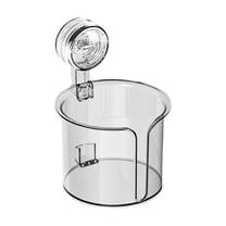 Yonrjhukm Suction Cup Paper Towel Holder, Multi-Functional Bathroom Tissue Storage Organizer, Easy Installation, No Drill, Versatile Positioning, Rust Proof and Waterproof Dispenser