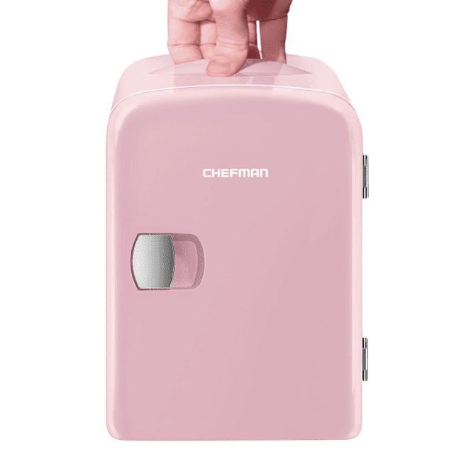 Mini nevera portátil CHEFMAN RJ48-M-PINK-DS