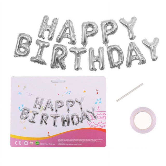 Rose Gold Happy Birthday Balloon Beautiful 16Cun Inch Letters Happybirthday Happy Birthday English Alphabet Set Happy Birthday Balloons Letters Happy Birthday Foil Balloon