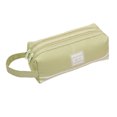 thumbnail image 1 of Estuche Oxford para lápices con asa, estuche doble para bolígrafos, bolsa de papelería para estudiantes y personas que se desplazan a diario. Organizador de artículos de papelería., 1 of 8