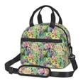 thumbnail image 1 of Easygdp Watercolor Blooming Cactus Caja de Almuerzo para Mujeres y Hombres, Bolsa de Almuerzo Insulada, Bolsas Reutilizables Impermeables para Viajes, Trabajo y Picnics, 1 of 7