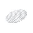 thumbnail image 1 of Nappe de Table Équipée Résistant à l'Eau Couverture de Table de Table Anti-Poussière Propre Blanc 120cm, 1 of 9