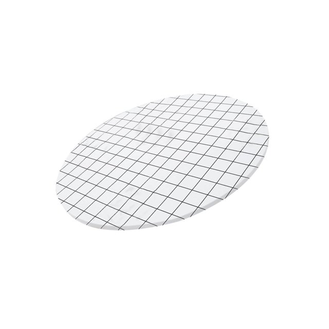 Nappe de Table Équipée Résistant à l'Eau Couverture de Table de Table Anti-Poussière Propre Blanc 120cm