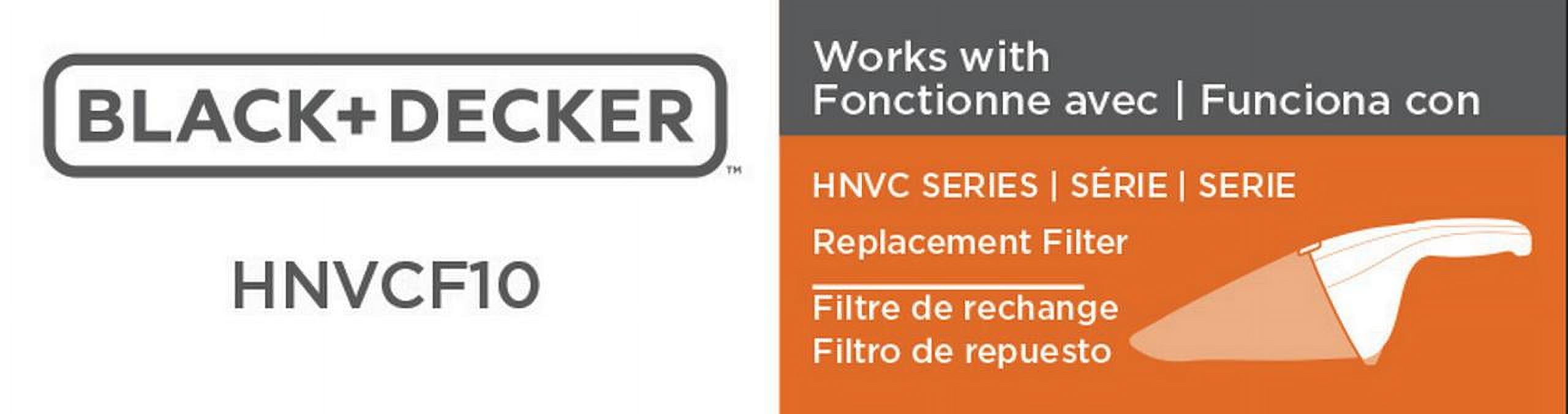 1 Pack Hnvcf10 Replacement Filters Compatible With Black And - Temu
