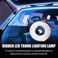 thumbnail image 3 of TRUNTO CAR TUNCHE LIGHT Sensor Auto Tail Strip Ambiental (2m) Azul, 3 of 9