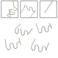 thumbnail image 4 of Hot Staples Set 0.8mm For Car Bumper Flat Stapler Repair Plastic Welding Wave, 4 of 7