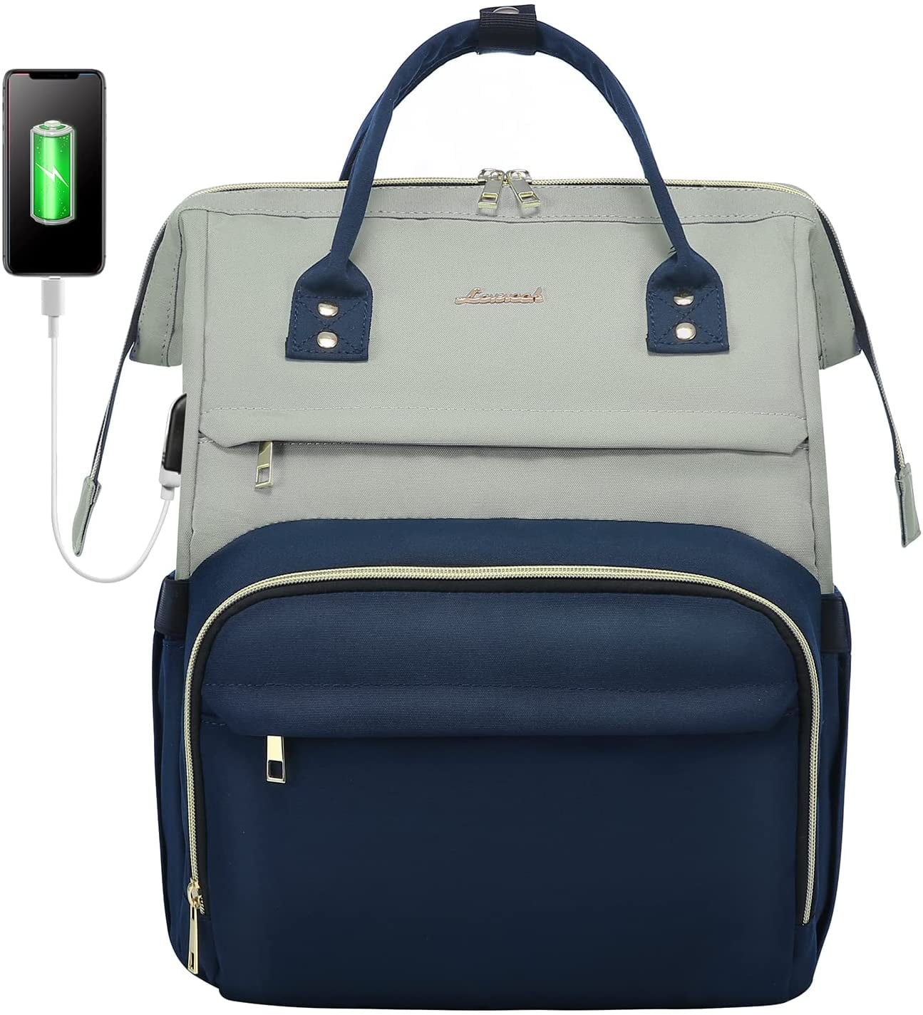 LOVEVOOK Laptop Bag,15.6 Inch Laptop Case for Women Men Slim Computer Bag for Work Business Travel 