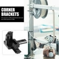 thumbnail image 3 of Aluminum Extrusion Profiles Connector Set Black For Construction Industry 6Pcs, 3 of 8