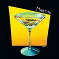 thumbnail image 2 of Mary Naylor 15x15 White Modern Wood Framed Wall Art Titled - Martini, 2 of 5