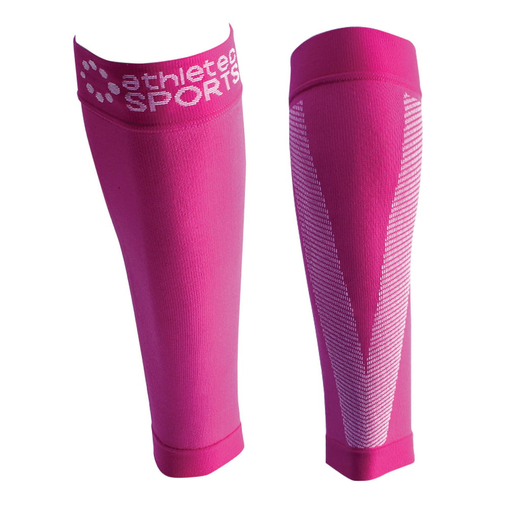 Athletec Sport Compression Calf Sleeve (20-30 mmHg) for Shin Splints ...