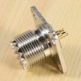 thumbnail image 4 of UHF SO-239 Female Jack Square Shape Solder Cup Coax Connector for Ham Radio X5 I013983, 4 of 5