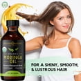 thumbnail image 4 of Mother Nature USDA Organic Moringa Oil 4 fl oz – Cold-Pressed, Pure & Natural for Hydrating Skin, Promoting Hair Growth, Anti-Aging, & Nourishing Face Care, 4 of 9