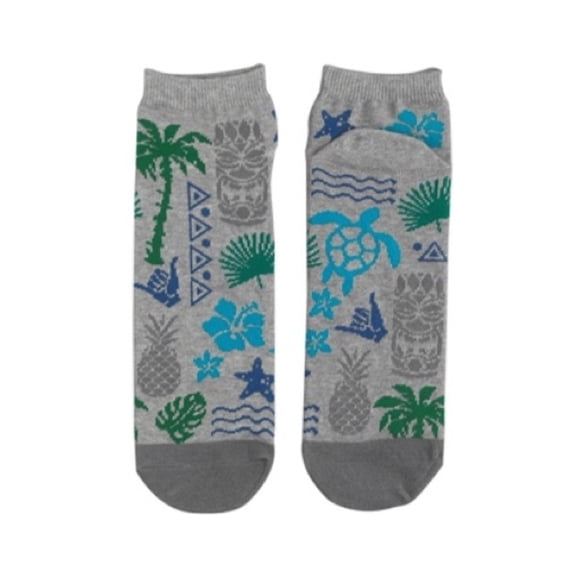 Chiefly Hawaii Palm Socks