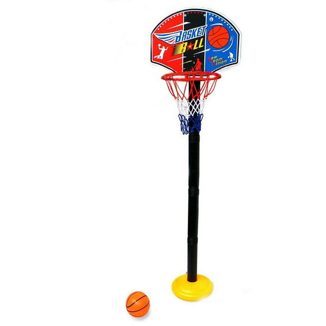 El Nuevo Baloncesto Portátil Conjunto con La Red Del Tablero Trasero Del Aro de La Bola Del Juego Al Aire Libre Set Soledad Soporte de baloncesto