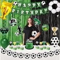 thumbnail image 4 of Kit de decoración para fiestas, suministros de fútbol para fiestas de cumpleaños, 4 of 8