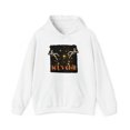 thumbnail image 2 of Let's Chill Hoodie - Astronauts in Space Unisex Hooded Sweatshirt, 2 of 7