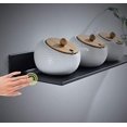 thumbnail image 3 of ShenMo 1 x 60cm Black Rectangular Bathroom Shelf Metal Wall Mount Bathroom Shelf - Rust Proof, 3 of 5