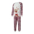 thumbnail image 4 of Meihuid Christmas Pajamas for Family Matching Xmas Christmas Pjs Set Santa Claus Cartoon Print Cute Holiday Family Sleepwear, 4 of 10