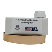 1" x 30" Leather Honing & Polishing Belt