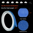 thumbnail image 3 of Uxcell 0.3" x 26 FT Reflective Tape High Viscosity Adhesive Tape Waterproof Warning Roll Reflective Strip 4 Pcs Blue, 3 of 6