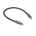 thumbnail image 1 of RCA único macho a hembra Cable de extensión Adaptador de audio Cables Cable Línea de alambre Reproductores de DVD TV 0.3m Methold  EL0614-00, 1 of 2