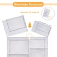 thumbnail image 5 of 10 Pack Stackable Sneaker Storage Shoe Box,White, 5 of 8