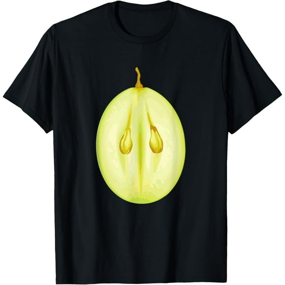 Grape Fruit Funny Halloween Costume Grape Vegan Lover T-ShirtPure cotton short-sleeved shirts for both men and women