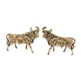 thumbnail image 2 of 2 figuras de de latón en miniatura para decoración de mesa, adorno de escritorio, figura de buey para el hogar, estanterías, amigos, sala de, 2 of 9
