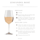 thumbnail image 2 of Vino Rosado Sierra Blanca Rose 750ml Paquete de 4 Botellas, 2 of 4