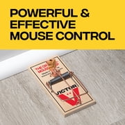 (2 pack) Victor Metal Pedal Mouse Trap - Snap Trap for Mice - 2 Pack