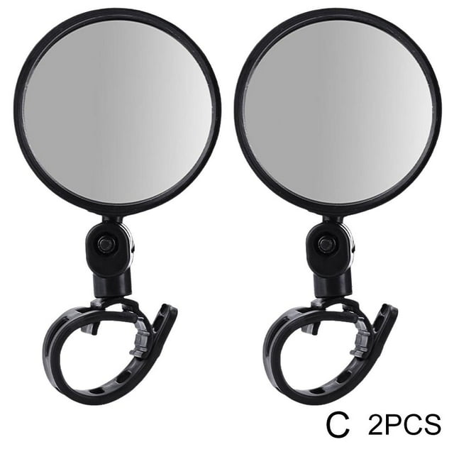 Bike Side Mirror 360 Rotatable Mirrors Waterproof Bicycle Bike Rearview Accessories Mirror M6h9