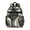 Black White Marble, variant on Black White Marble Gold Line Pattern Backpack for School,Cute School Bag,Schoolbag with Adjustable Shoulder Straps & Padded Back,15.25"x11.5"x5.25"