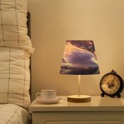 BZSMCE Table Lamp Creative Starry Elegance Pattern Simple Pattern Night Light