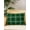Green, Emerald, Black, variant on Outdoor Pillows Waterproof, Black Checkered Throw Pillows with Inserts Included, Farmhouse Buffalo Plaid Modern Indoor Outdoor Decorative Lumbar Pillow for Bed/Couch/Patio 16"x16", 1Pcs