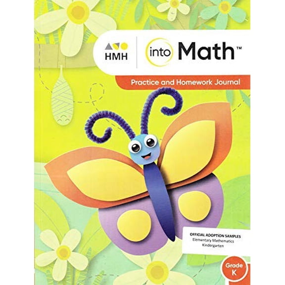 Pre-Owned hmh: into Math Practice and Homework Journal Grade K Paperback